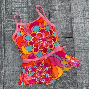 OshKosh B’gosh Skirted Flower Bathing Suit